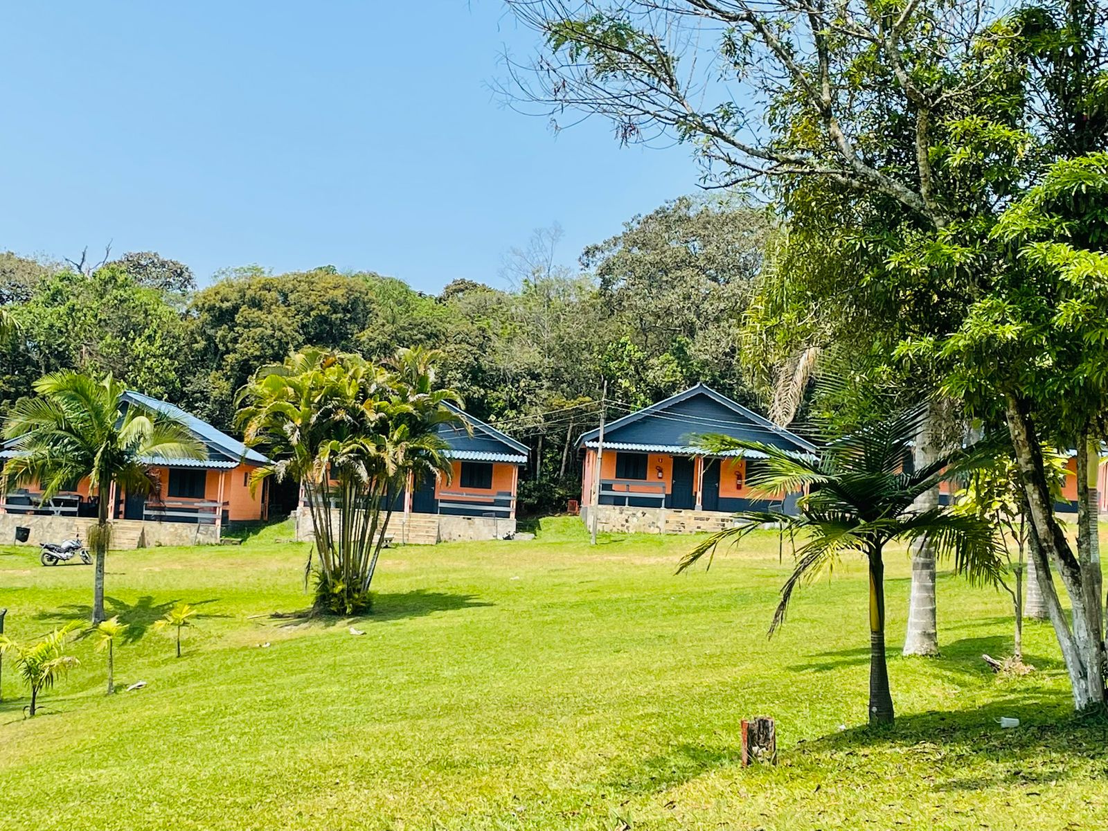 Fachada do Chalé